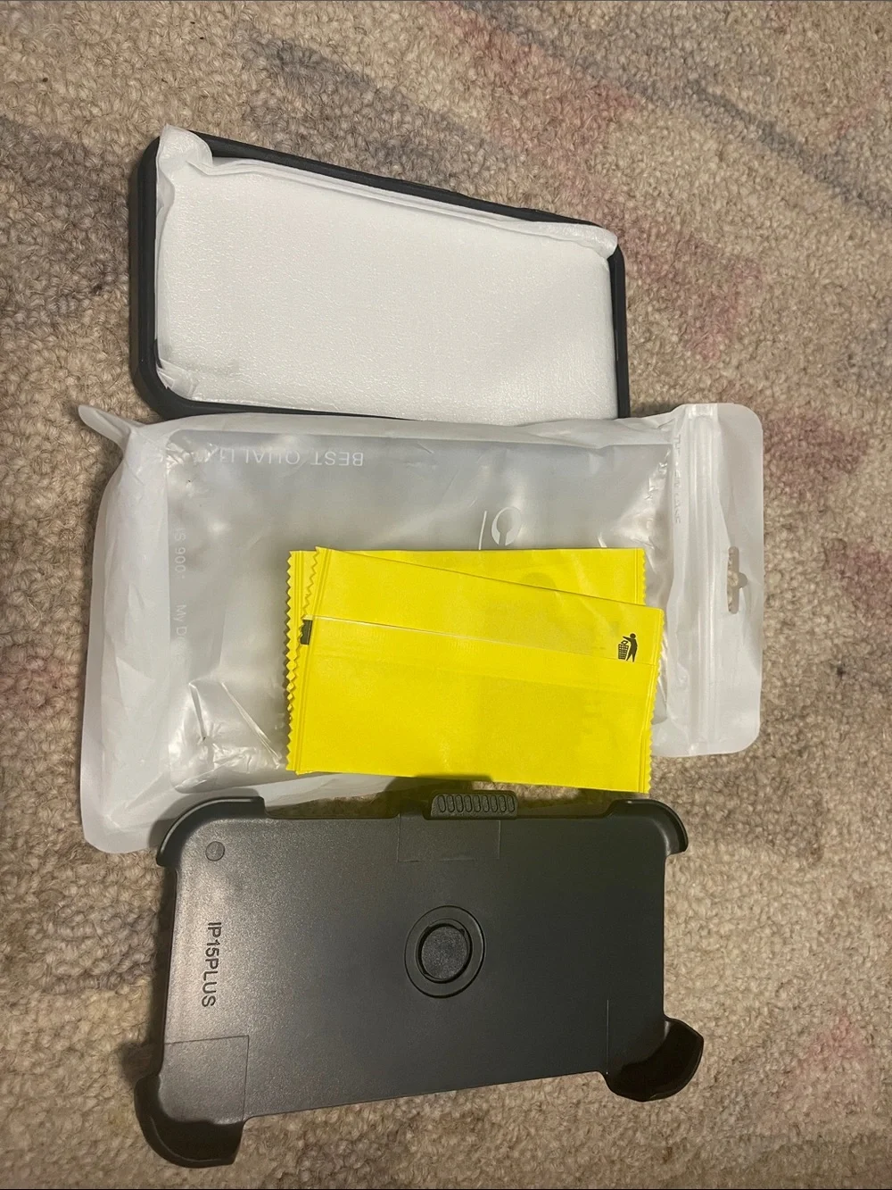 NEW Protective Black Holster Phone Case with Belt Clip iPhone 16 Pro Max
